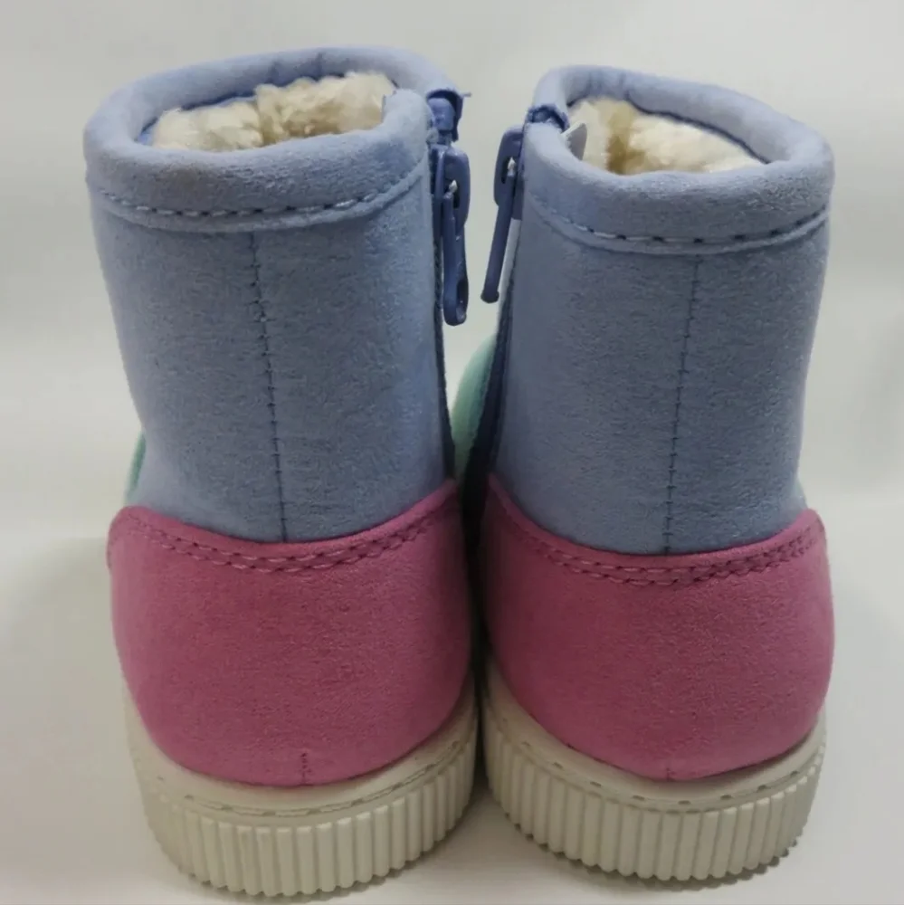 Cat & Jack Girls Multicolor Pastels Arlo Winter Boots